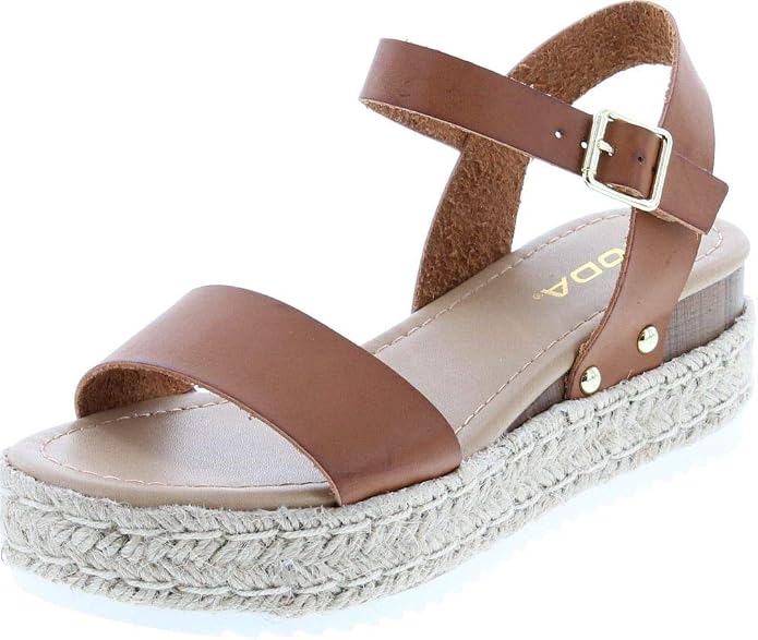 soda womens valett open toe casual ankle strap sandals