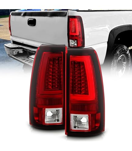 Pair Smoke Tail Lights Brake Lamp For 1999-2006 Chevy Silverado 1500 2500 3500 - Foto 4