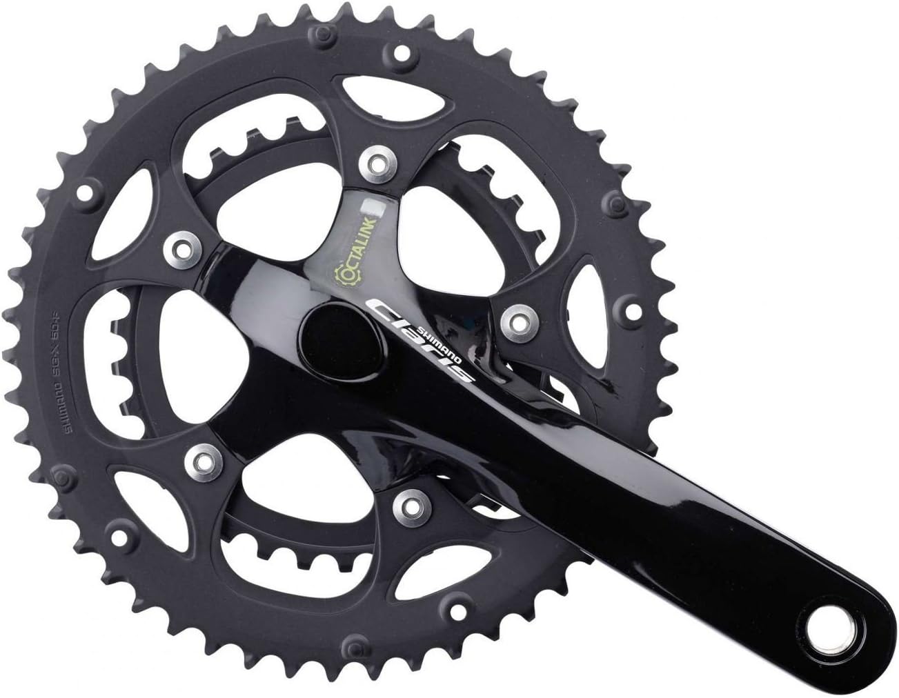 Shimano Guarnitura A070 | 50/34 Denti, Nero, Per Bici Da Strada, Tecnologia HollowTech II - Foto 11