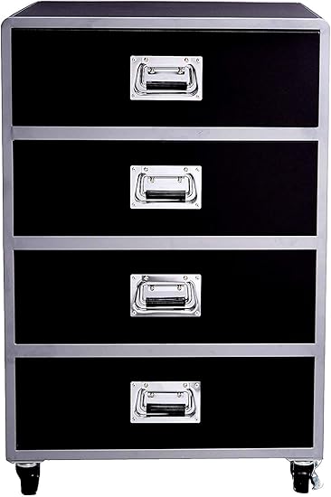 Amazon Com Efd Rolling Storage Chest Utility Tower Tall High Faux