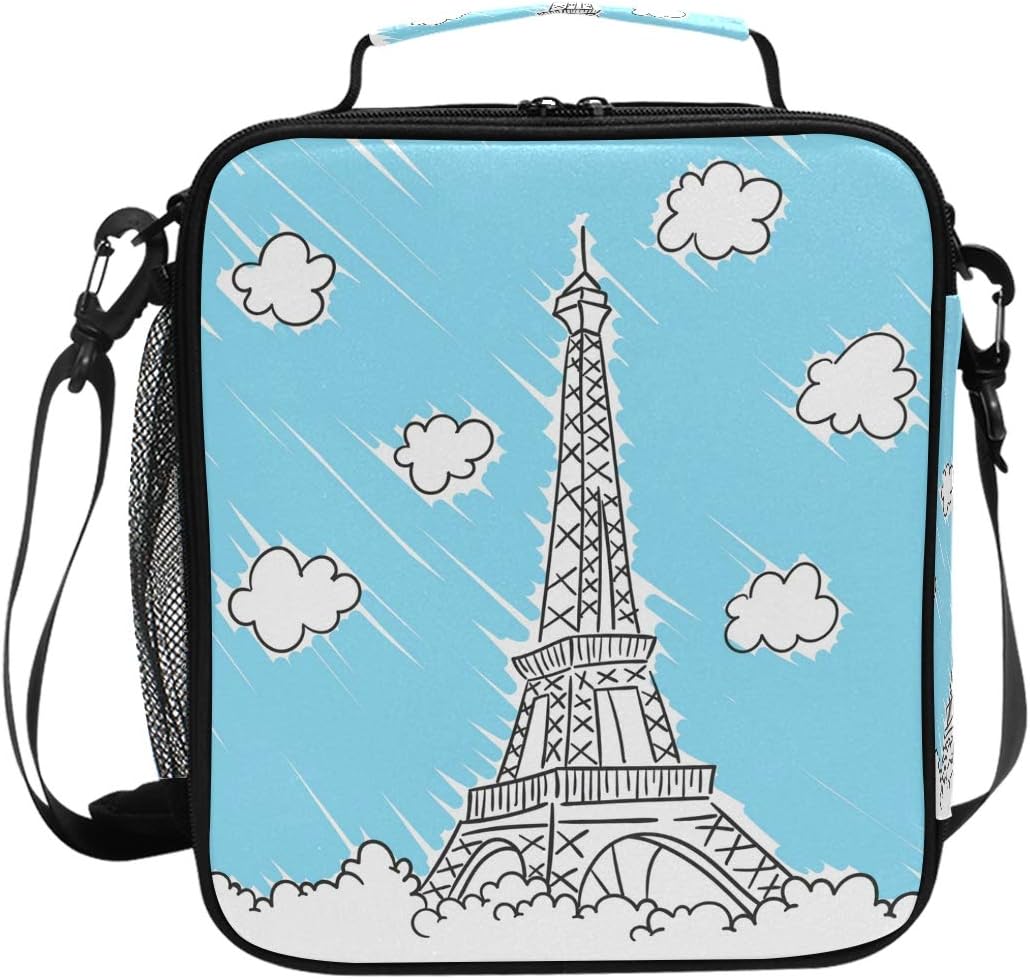 small square lunch bag