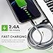 Nutmix iPhone Cable 4Pack 3FT 6FT 6FT 10FT Nylon Braided Certified Lightning to USB iPhone Charger for iPhone X/8/8 Plus/7/7 Plus/6/6 Plus/6S/6S Plus,iPad,iPod Nano 7 - Grey