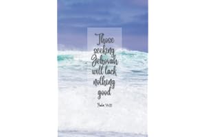 2022 JW Year Text Notebook: “Those Seeking Jehovah Will Lack Nothing Good,” Psalm 34:10, JW Notebook. JW Gift, Jehovah Witness Journal: Jehovah’s ... Supplies and JW Pioneer School Notebooks