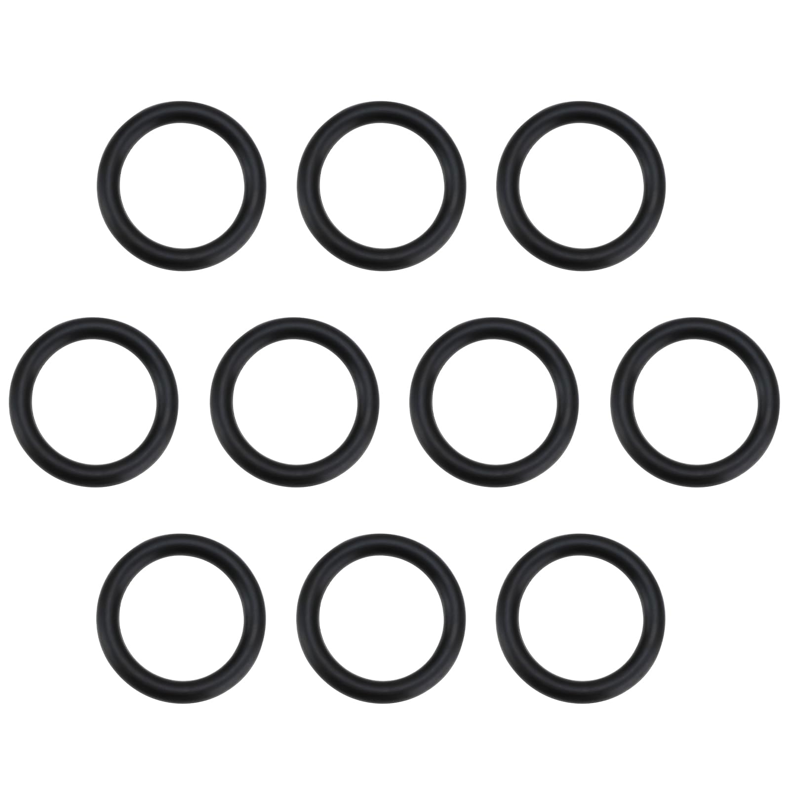 YINETTECH 10Pcs Drain Plug O Ring Seals 23mm OD 17mm ID 3mm Thickness Compatible with Carver Compatible with Cascade Compatible with Henry Water Heater