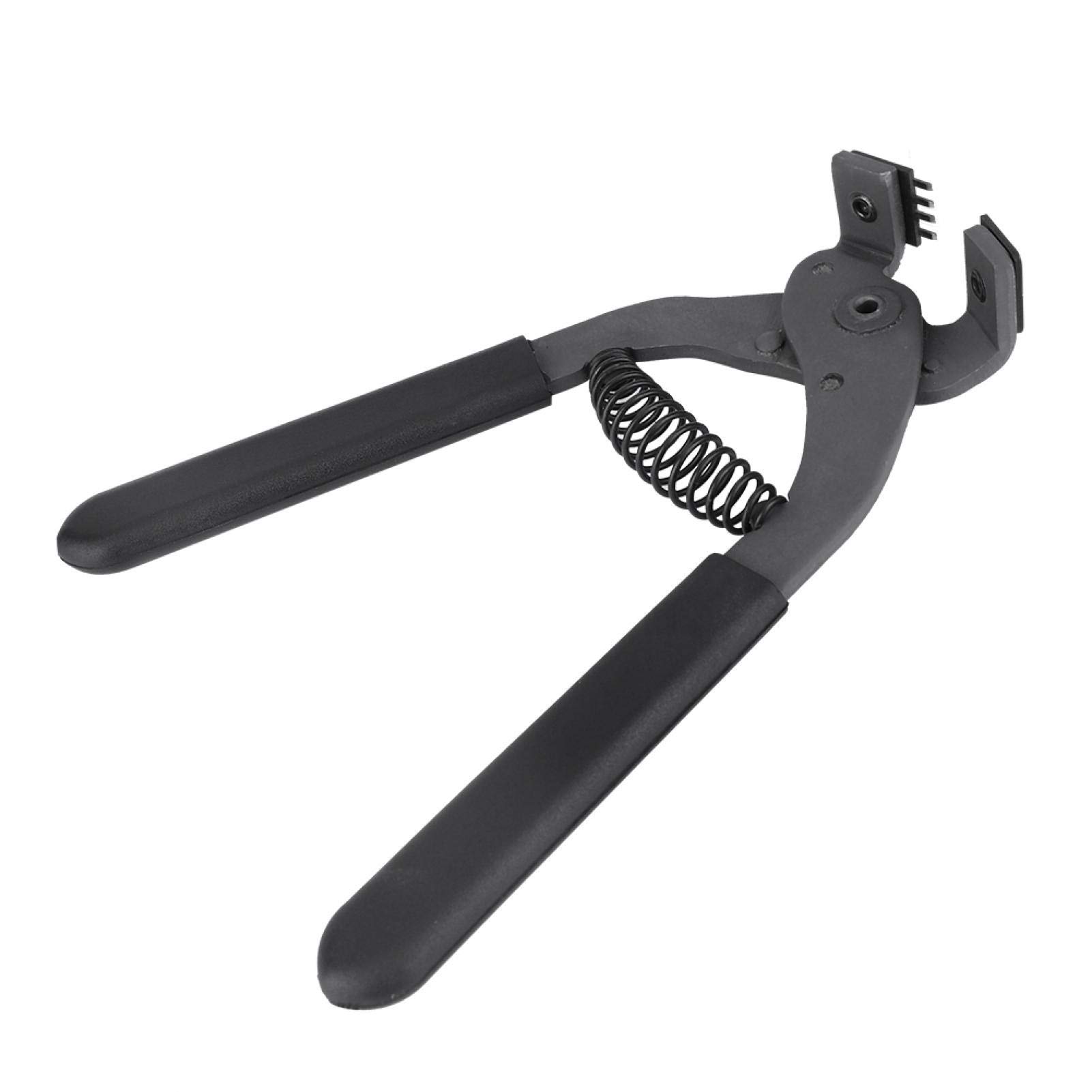 Leather Hole Punch Tool Silent Pliers Carbon Steel Leather Hole Punch Stitching Hand Pliers Belt Puncher (4mm-4 Teeth)