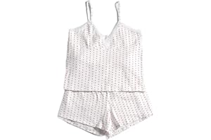 Faithtur Sexy Two Piece Outfits for Women Summer Clothes Tank Top Camis and Shorts Bottoms Sleepwear Women Pajamas Set