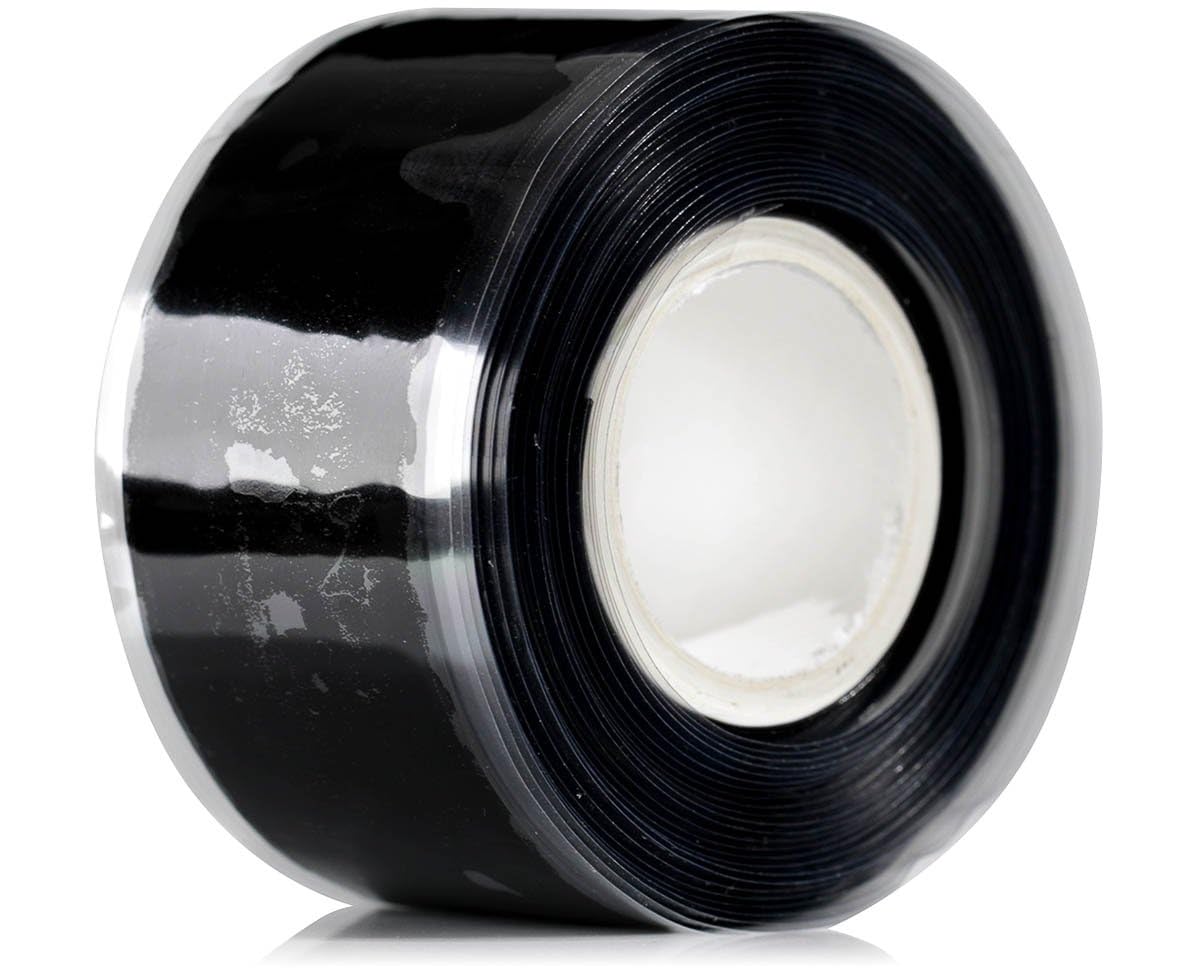 YoiYee Black Duck Tape Self Amalgamating Repair Tape, Self-Fusing Emergency DIY Leak Fix, Self Bonding for Plumbing | Leaking Pipe Repair Tape | Rubber Tape, Waterproof 25mm x 3m