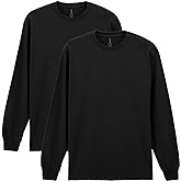 Gildan Youth Ultra Cotton Long Sleeve T-Shirt, Style G2400B, 2-Pack