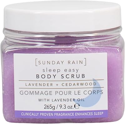 Sunday Rain Sleep Easy Polishing Body Scrub 265g Lavender Vegan Cruelty-Free