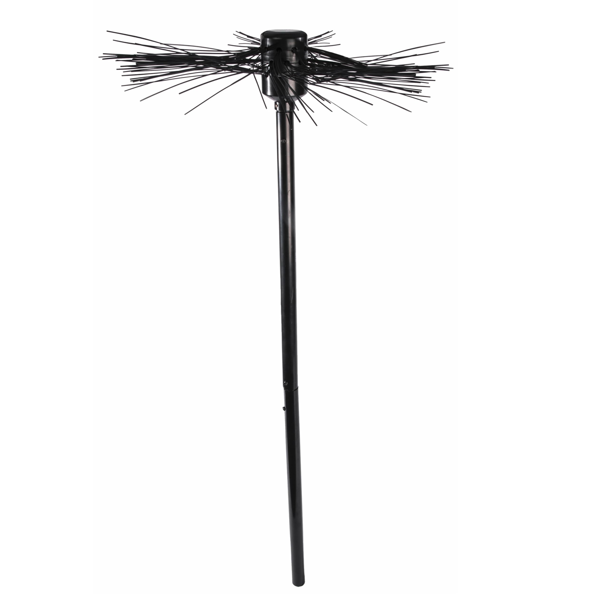 Black Chimney Sweep Broom Prop (1 Pc) - Durable & Stylish Design, Perfect for Halloween, Victorians, World Book Day, & Theatrical Performances