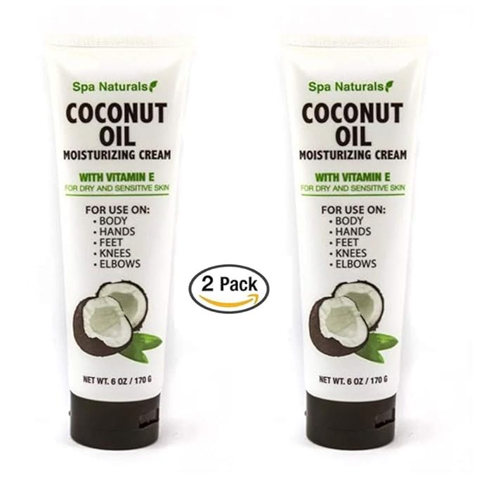 spa naturals coconut oil moisturizing cream with vitamin e stores