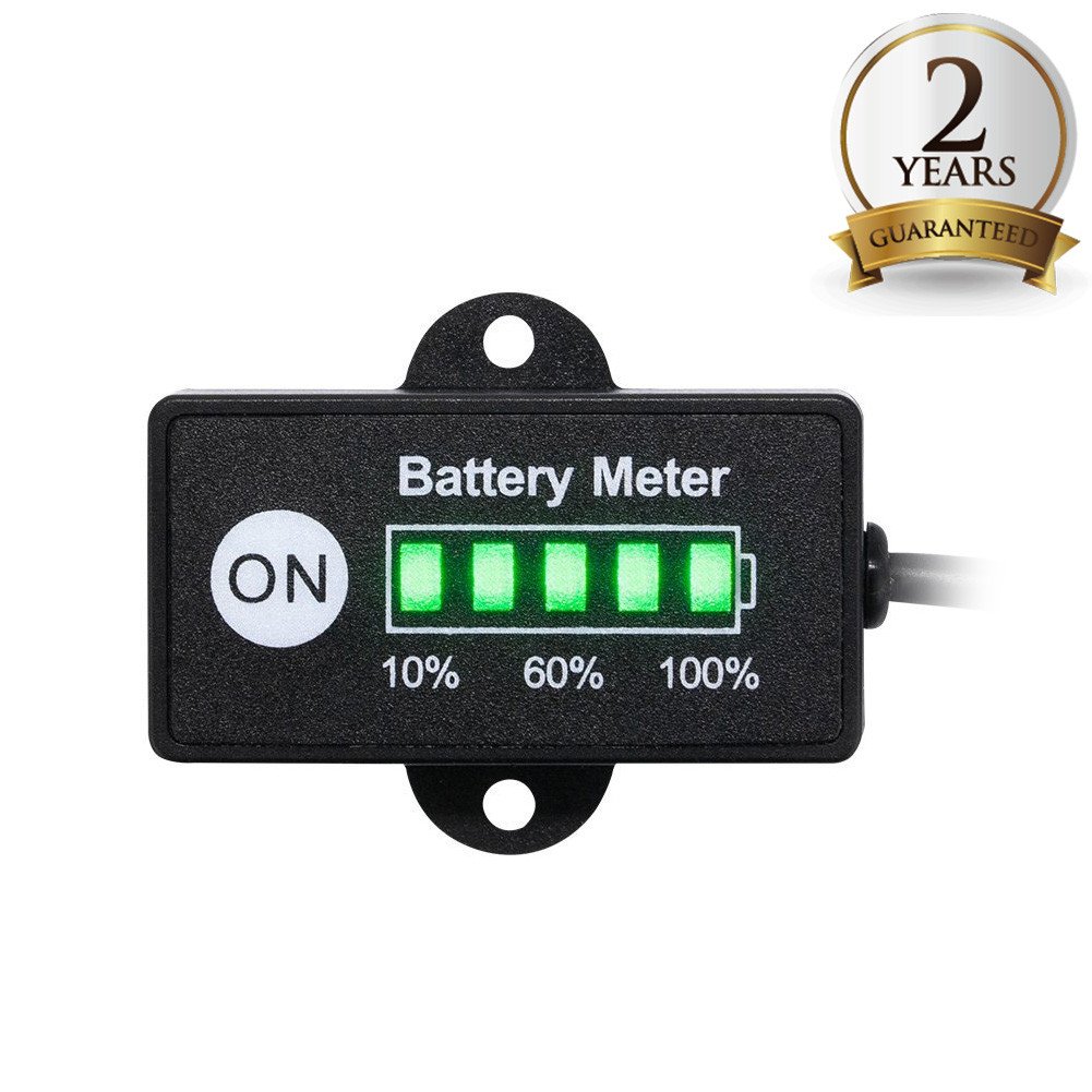格安人気 Mini 12 B07b3xm3ch Atv Motorcycleゴルフカート車marine Ledバッテリーインジケータゲージメーター Bunkerインダストリアルユニバーサル鉛バッテリーテスターfor V 24 V 車 バイク Csam Archives Gov Ua
