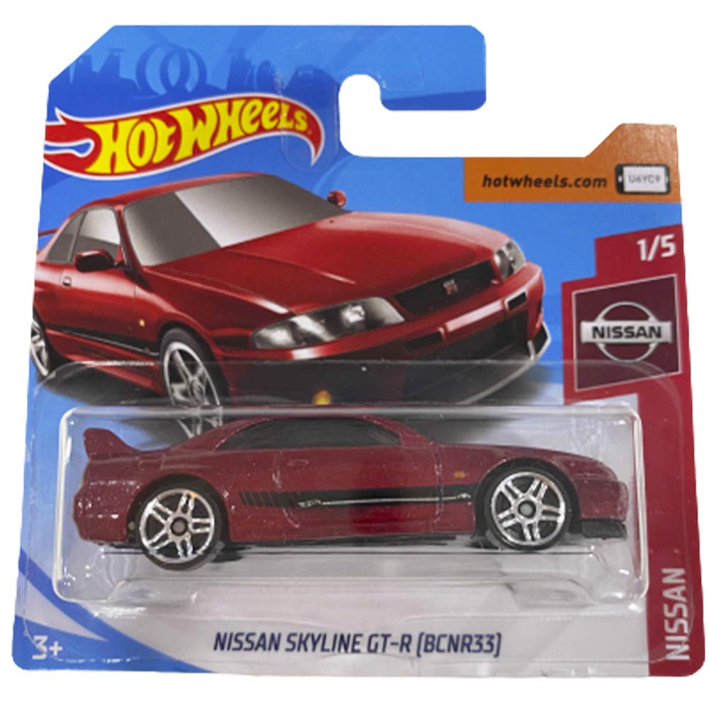 Hot Wheels Nissan Skyline Gt-R (BCNR33) 1/5 2019 (6/250) Short Card