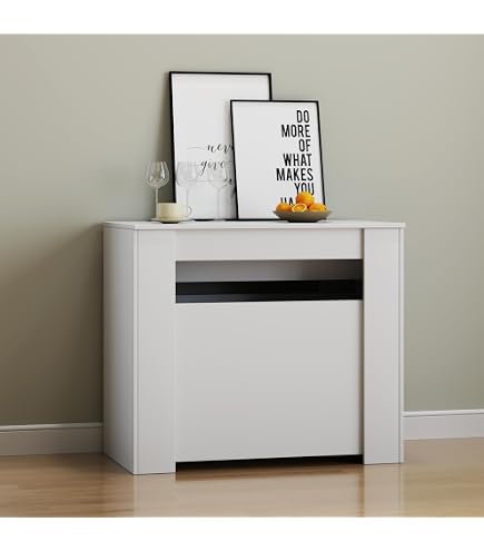 Amazon.com: HOMBIX Transformer Table, Expandable Dining Table for