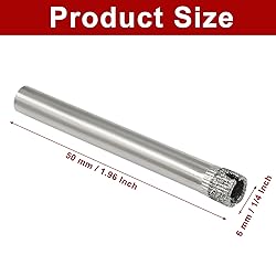 Hordion 20 Pcs 6mm / 1/4 Inch Diamond Drill Bit