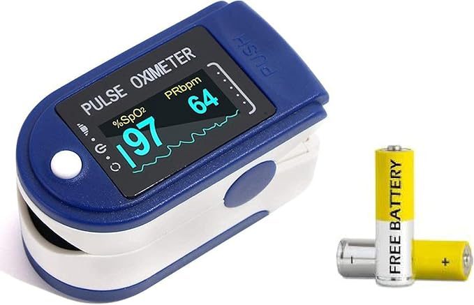 SF Stay Safe Pulse Oximeter,3 in 1 Pulse Oximeter for Adult and Children with SpO2Finger Tip Pulse Oximeter SpO2 and Heart Rate MonitoringFinger Tip Pulse Oximeter SpO2 and Heart Rate Monitoring
