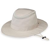 Wallaroo Hat Company Men's Summit Sun Hat – UPF 50+ Sun Protection, Wide Brim, Packable, Chin Strap and Adjustable Sizing