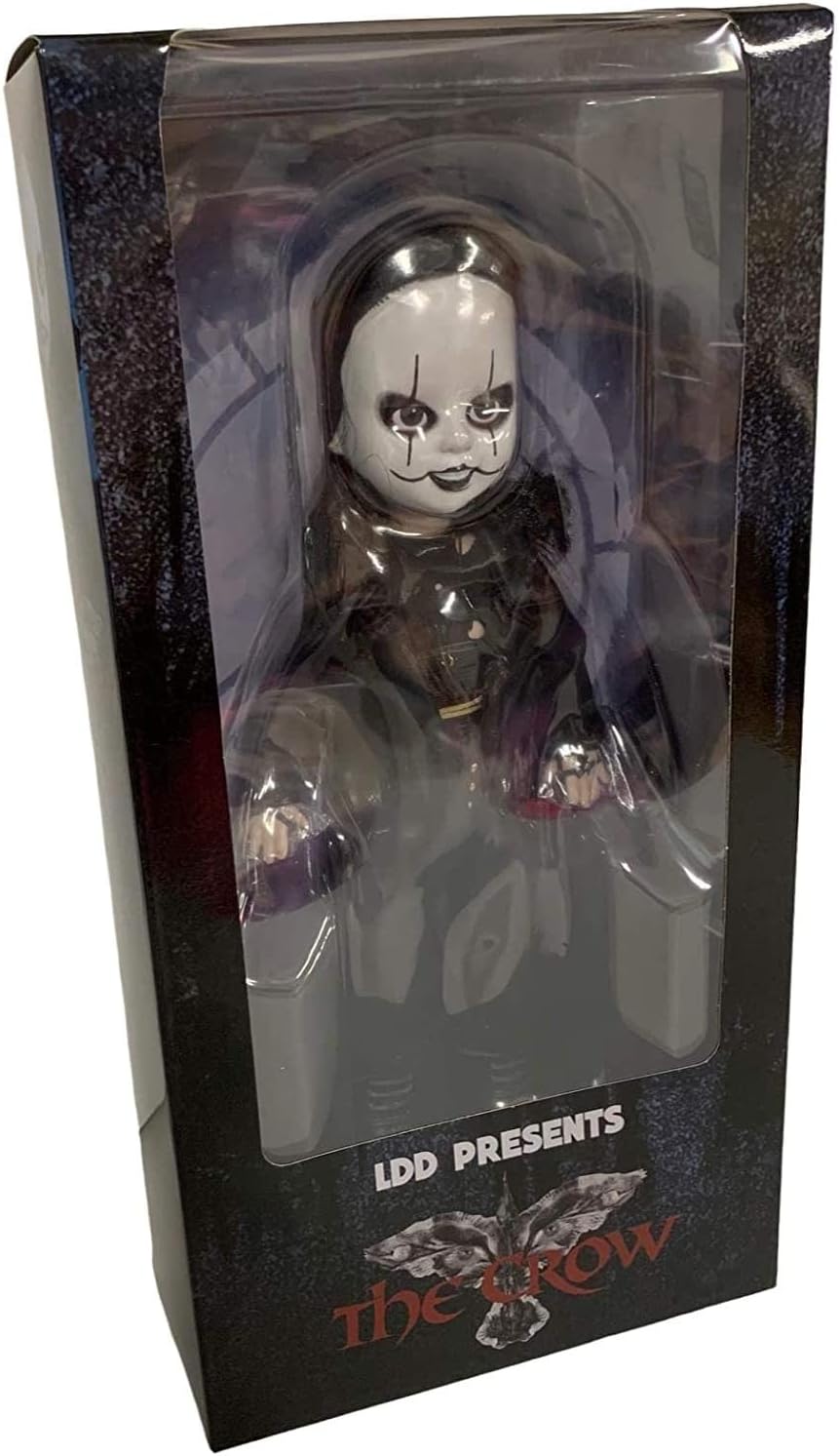 Mezco 696198996111 Living Dead Dolls Presents The Crow - The Crow (11 cm x 27 cm), Black, 10 inches - Image 4