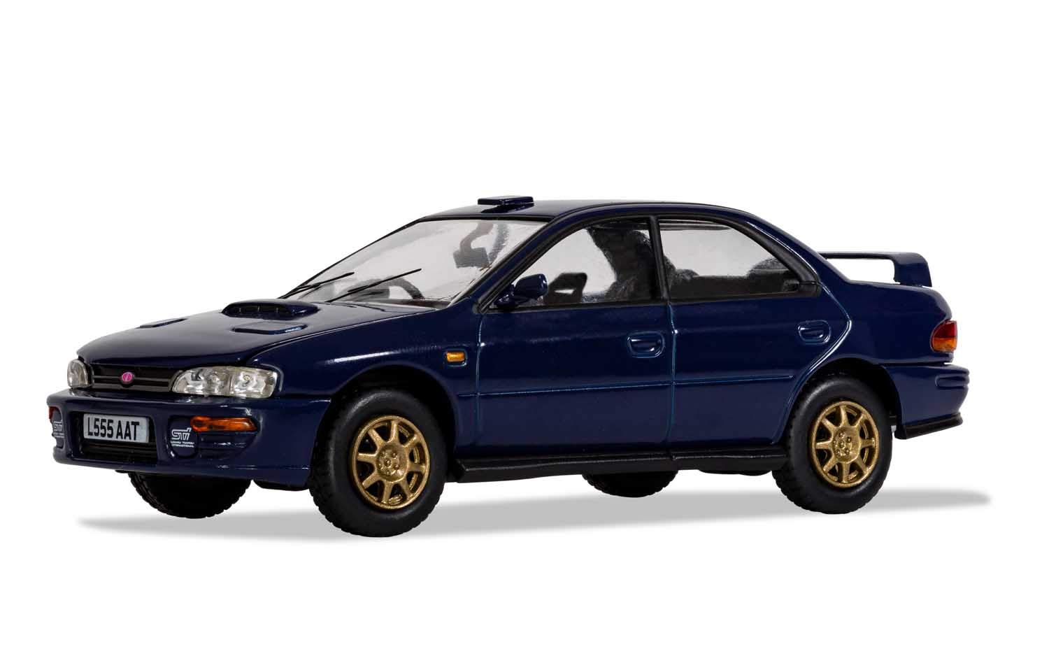 Corgi VA12107 Subaru Impreza WRX STi Ver. II Pure Sports Sedan - Sports Blue Vanguard