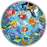 Round Table Puzzle - Kids' Edition - Mermaids (50 Piece)
