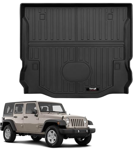 Vanseno Car Floor Ats & Cargo Liners Car Trunk Ats Set Copatible For