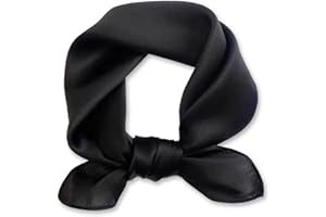 Ciormis 100% Mulberry Silk Scarf-Women's 21''/27''Square Silk Hair Head Scarf Neckerchief with Gift Packaged