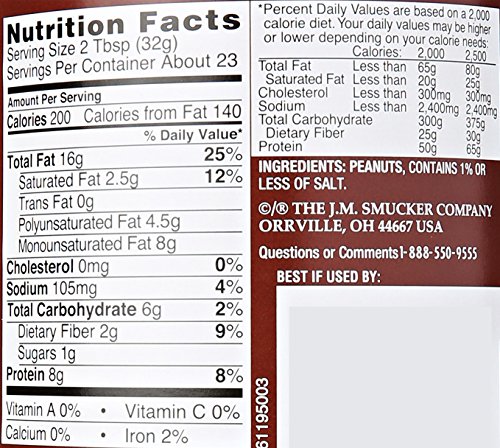 Smucker's Natural Peanut Butter - Image 2