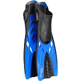 Cressi Adult Adjustable Snorkeling Fins with Ultra Resistant Buckles, Very Light, Ideal for Traveling - Tonga: Designed in Italy