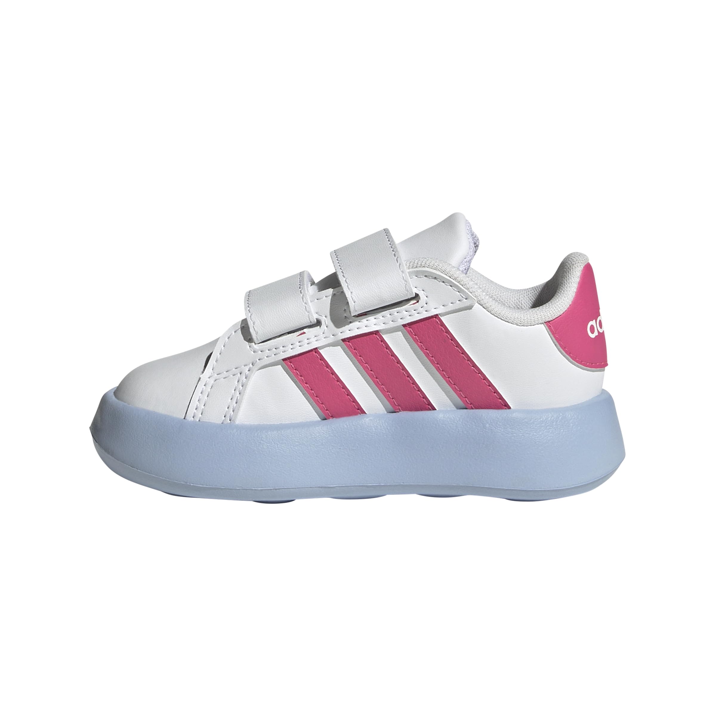 adidas Unisex-Kids Grand Court 2.0 Sportswear, White/Pulse Magenta/Blue, 4.5 Image adidas Unisex-Kids Grand Court 2.0 Sportswear, White/Pulse Magenta/Blue, 4.5 Image
