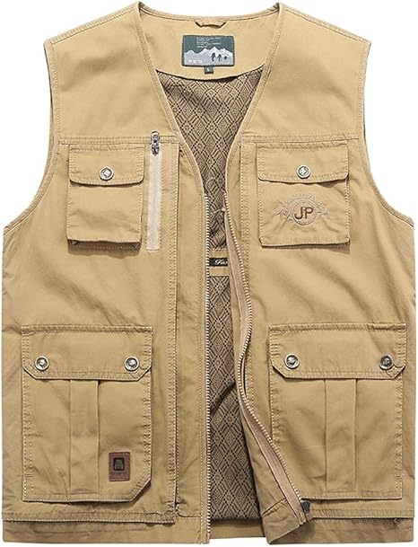 Amazon Co Jp ポケットベストメンズカジュアルベストベストマルチポケット中年ジッパーコットン屋外ベスト 色 Khaki サイズ さいず 8xl ホーム キッチン Amazon Co Jp ポケットベストメンズカジュアルベストベストマルチポケット中年ジッパーコットン屋外ベスト 色 Khaki サイズ さいず 8xl ホーム キッチン