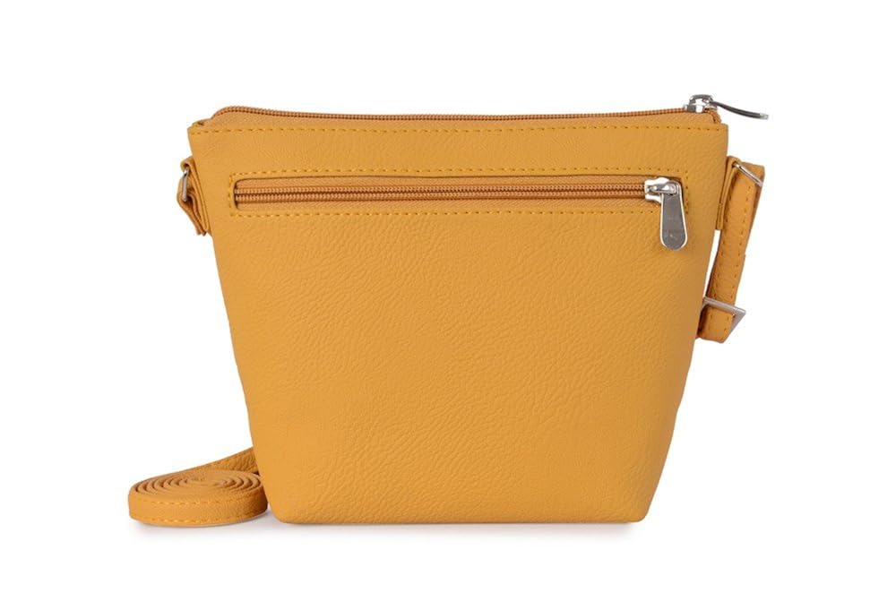 baggit women's sling bag (mango) ()