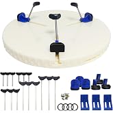Pottery Machine Turntable Clamp Pottery, Ceramic Pottery Trimming Spinner Repair Tool for Ceramic Beginners and Professionals, Clamp Repair Tools, 2&rdquo;-12&rdquo;Adjustable, DIY Ceramic Pottery Turntable