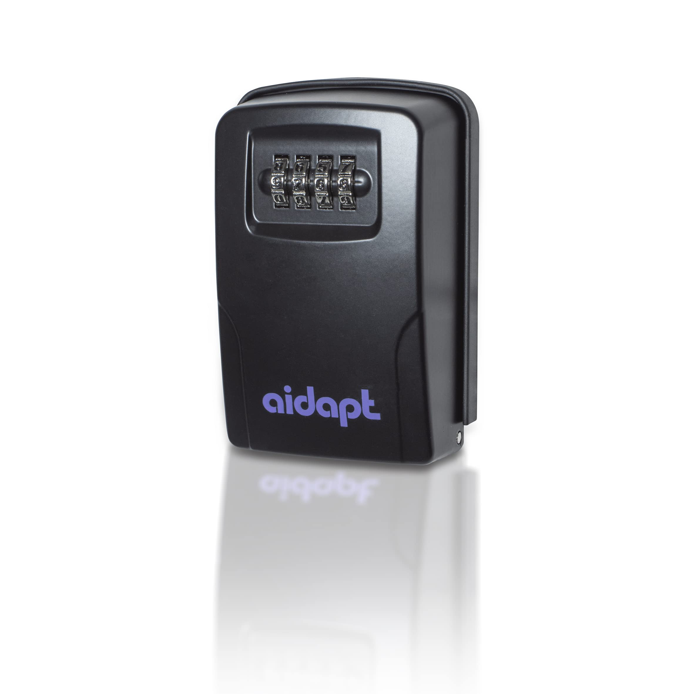 Aidapt Weather Resistant Secure Combination Wall Mount Safe Lock for Keys Supplied with Fixings for Elderly, Carers, Holiday Lets, Air BNB