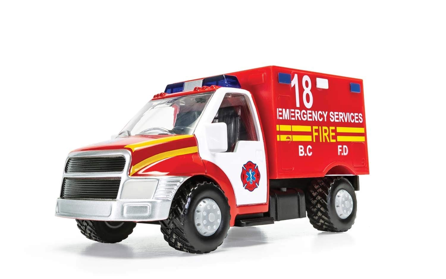 Corgi CH070 Chunkies Rescue Fire Truck, collectable kids play vehicles