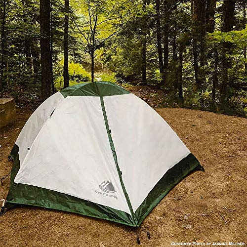 Hyke-Byke-Yosemite-1-and-2-Person-Backpacking-Tents-with-Footprint-Lightweight-Two-Door-Ultralight-Dome-Camping-Tent