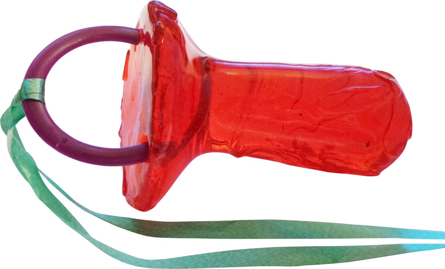 PARTY2U Clear Red Dummy Candy Lollies (4 Supplied) Large