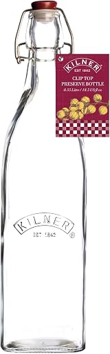Kilner Clip Top Square Bottle 0.55 Litre view 2