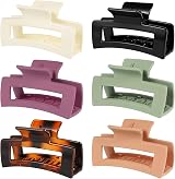 FANTESI 6 Pcs Large Claw Clips Non Slip Matte Hair Clips for Women Girls view 1