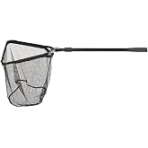 Fiblink Folding Aluminum Fishing Landing Net Fish Net with Extending Telescoping Pole Handle