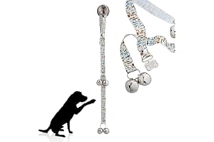 PoochieBells The Original Dog Potty Doorbell, Dog Bells for Potty Training & Puppy Housebreaking, Potty Train Your Dog in Days, Made in America, Gibson Pup Design