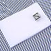 DRESSERVICE French Cuff Long Sleeves Fit Dress Shirts (Cufflink Included)
