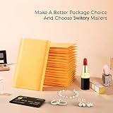 Switory A5 Padded Envelopes 15.3x22.9cm Kraft Bubble Mailers 25pcs view 4