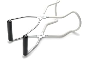 Farm to Table Canning Jar Lifter Tongs, Stainless Steel, 8.75"