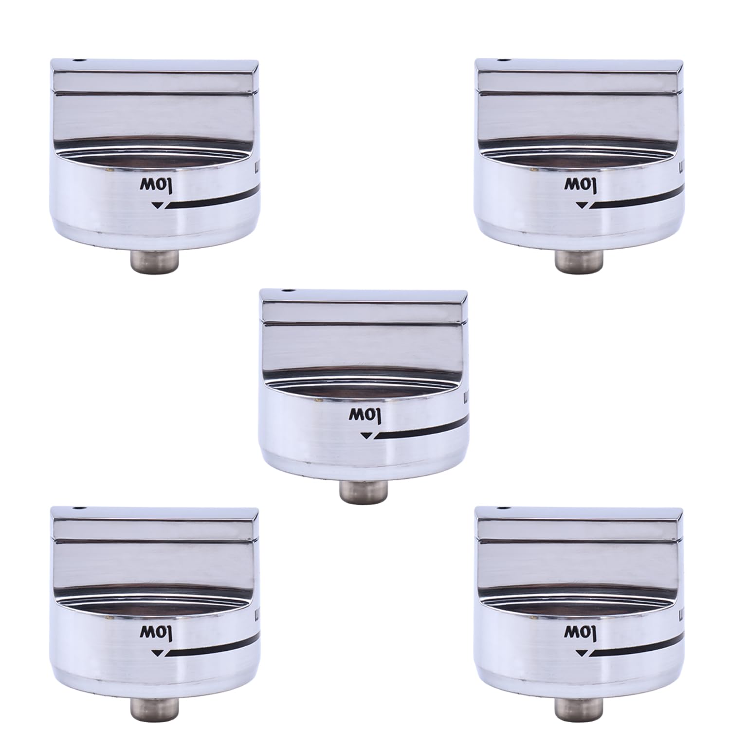 View 1 of **MISSING PARTS**
ELSOON 5PCS W10858251 AP6238046 4534467 PS12074638 Oven Range Burner Knob Compatible with Whirlpool Maytag Gas Stove knobs
