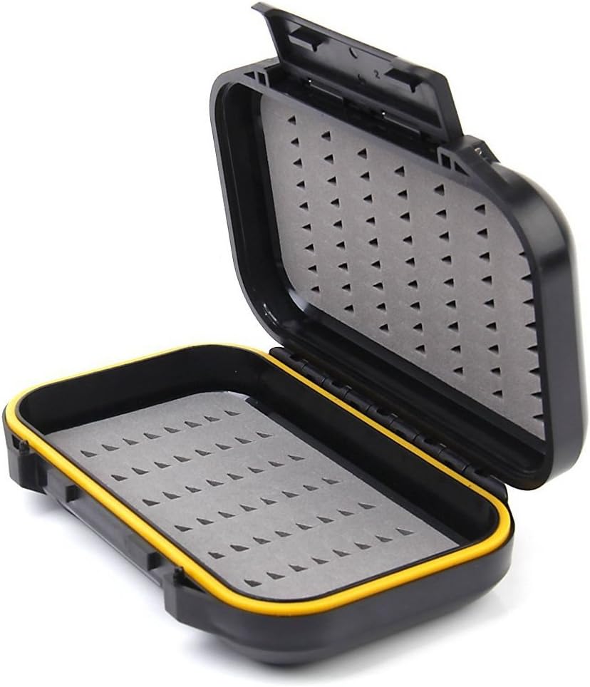 NewShot Waterproof Pocket Dual-Layer Fly Fishing Bait Storage Case Foam Insert Tackle Box - Image 5
