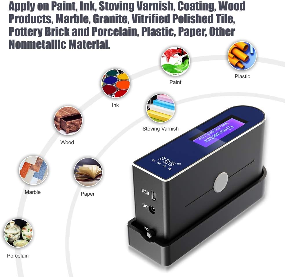 KOLSOL WG60 Precision Glossmeter 60 Degree Gloss Meter Projection Angle Portable for Using - Image 4