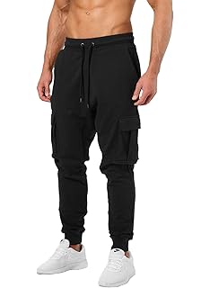 mens joggers with cargo pockets
