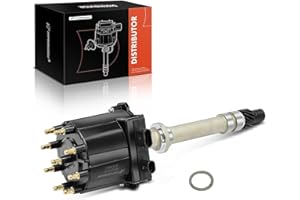 A-Premium Ignition Distributor with Cap and Rotor Compatible with Chevy, GMC Vehicles - V8 5.0L, 5.7L, 7.4L - C/K 1500 2500 P