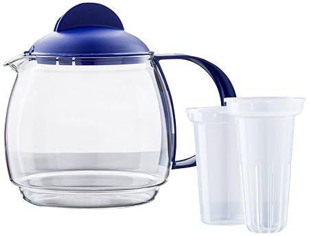 Boral 45002 apta para microondas tetera de cristal con ...