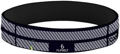 FlipBelt Zipper Running Belt for Phone and Small Accessories